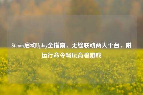 Steam启动Uplay全指南，无缝联动两大平台，附运行命令畅玩育碧游戏