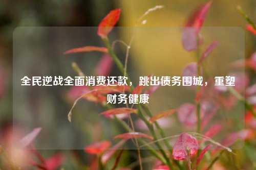 全民逆战全面消费还款，跳出债务围城，重塑财务健康