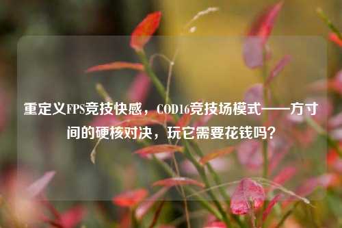重定义FPS竞技快感，COD16竞技场模式——方寸间的硬核对决，玩它需要花钱吗？